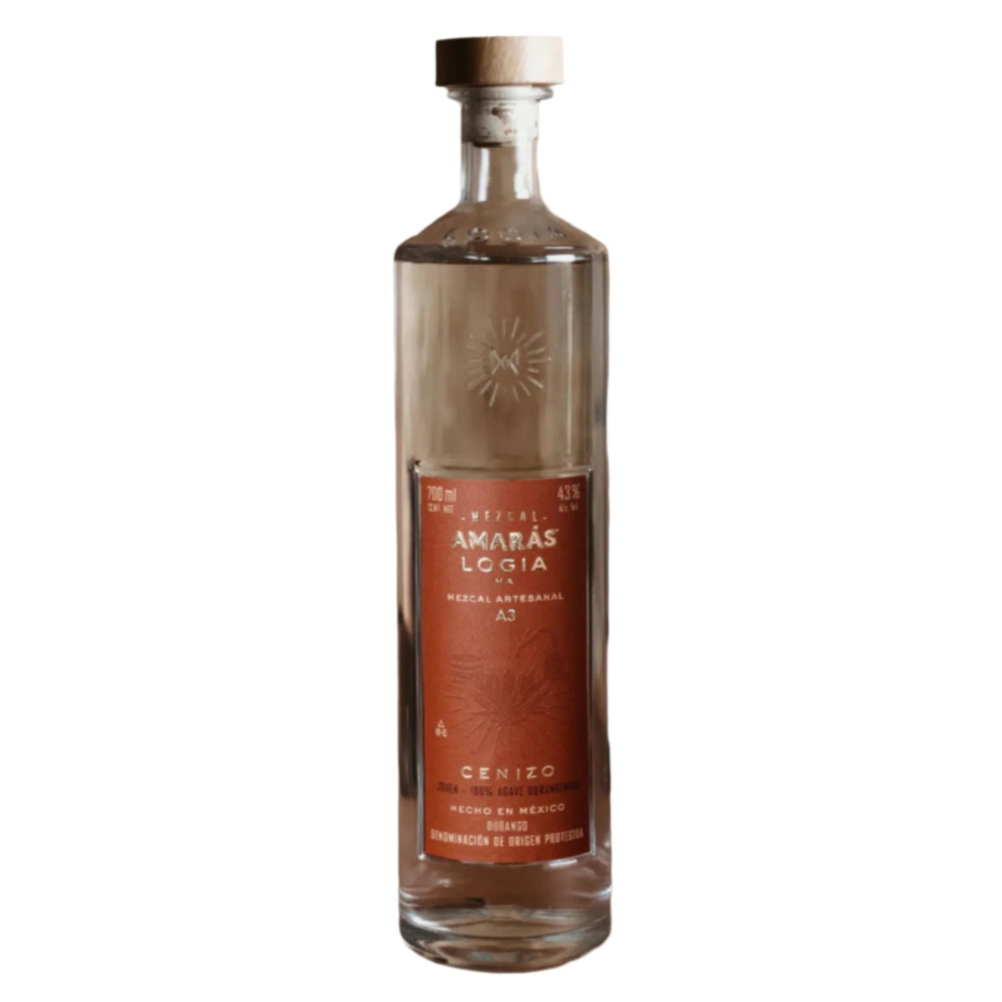 Amaras Mezcal Artesanal Ma Joven Logia A3 Cenizo