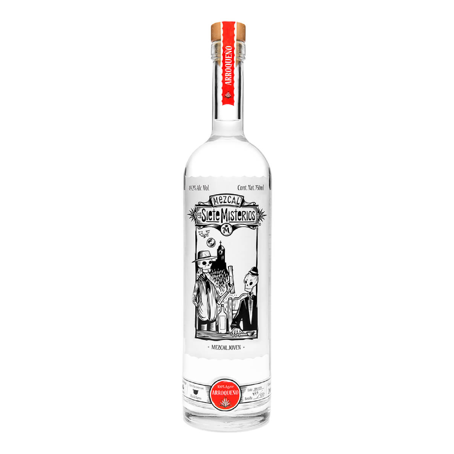 Los Siete Misterios Mezcal Arroqueno 750mL