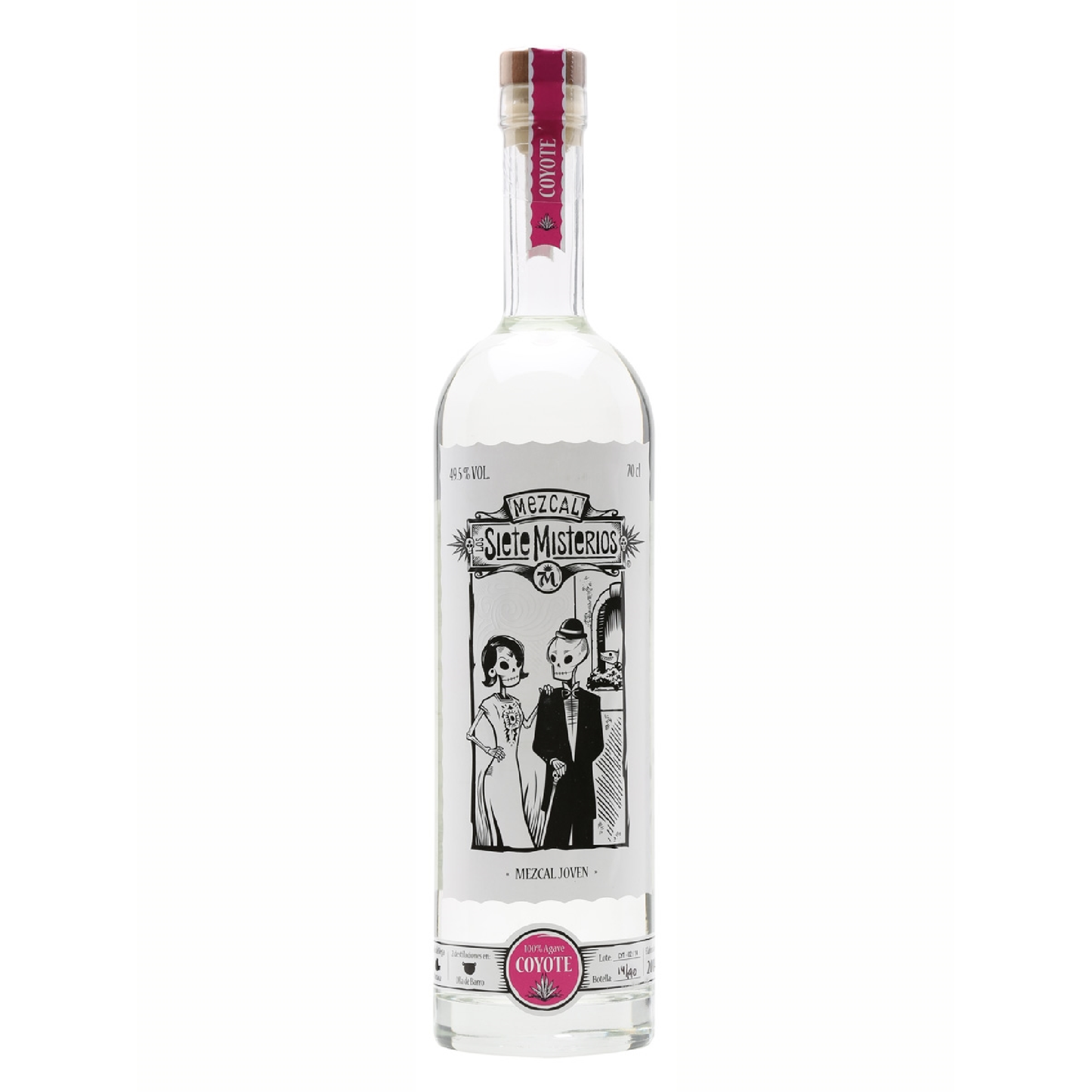 Los Siete Misterios Mezcal Coyote 750mL