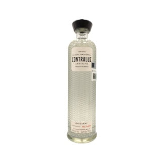 Contraluz Mezcal Artesanal Reposado Cristalino 700mL