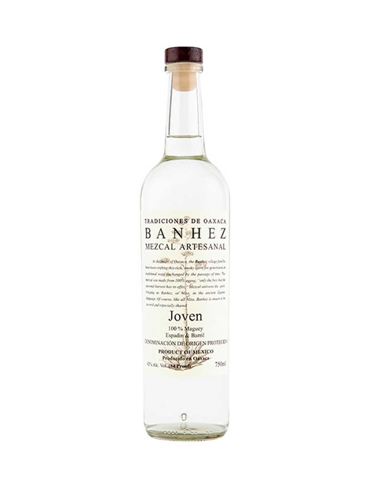 Banhez Mezcal Espadin & Barril Joven 750mL