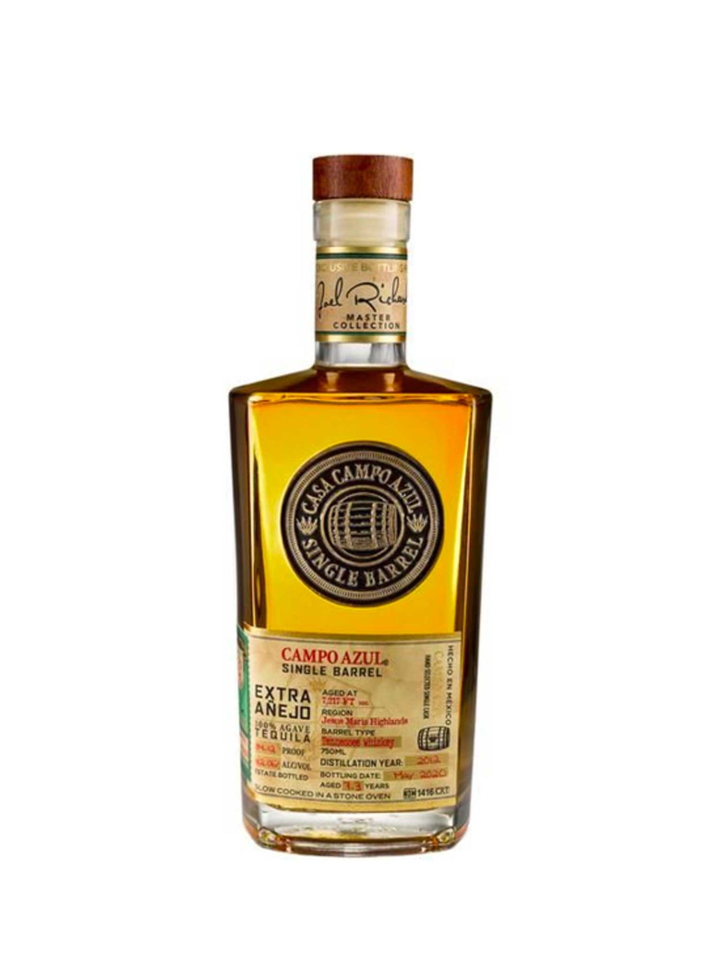 Campo Azul Tequila Single Barrel Single Cask 2013 Extra Anejo 750mL