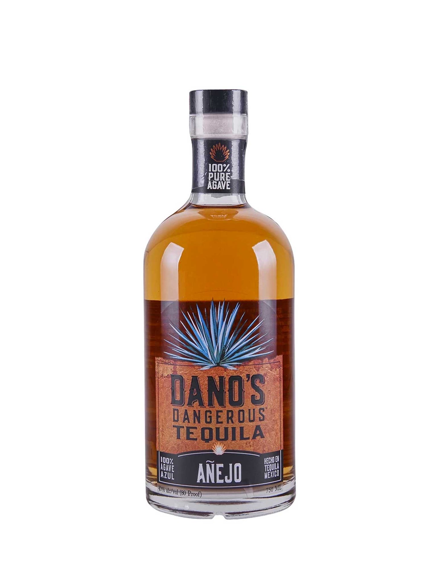 Danos Dangerous Tequila Anejo 750mL