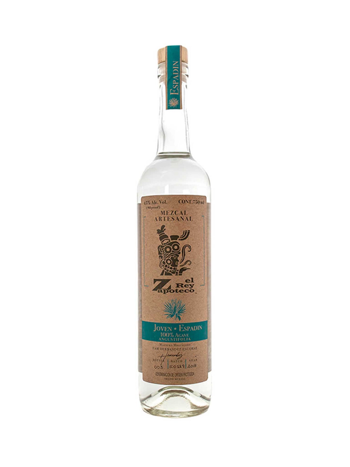 El Rey Zapoteco Mezcal Espadin 750mL