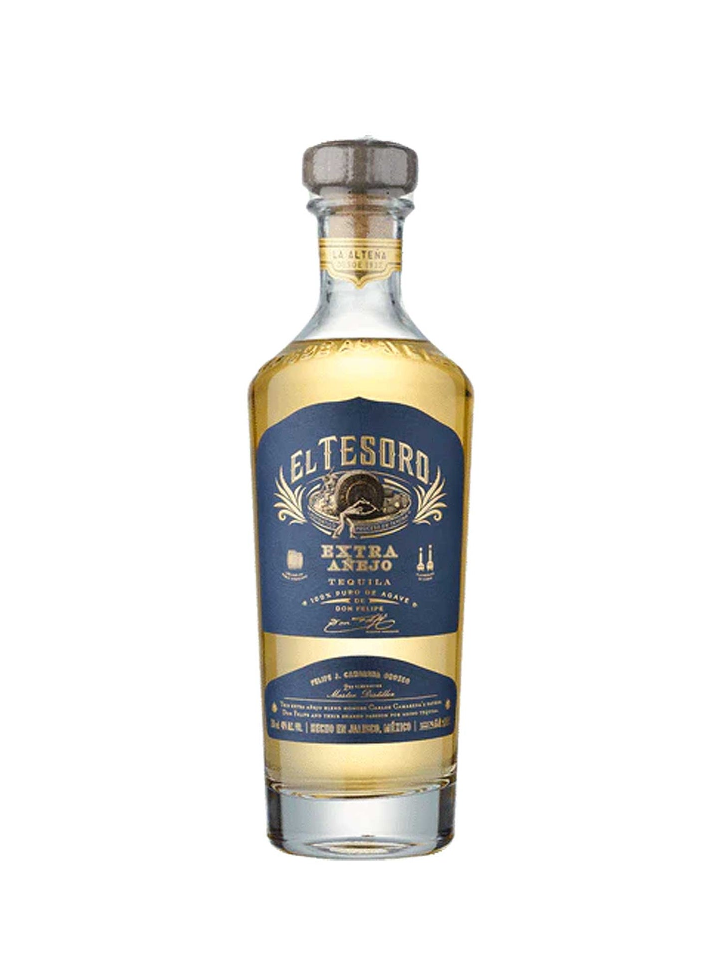 El Tesoro Tequila Extra Anejo 750mL