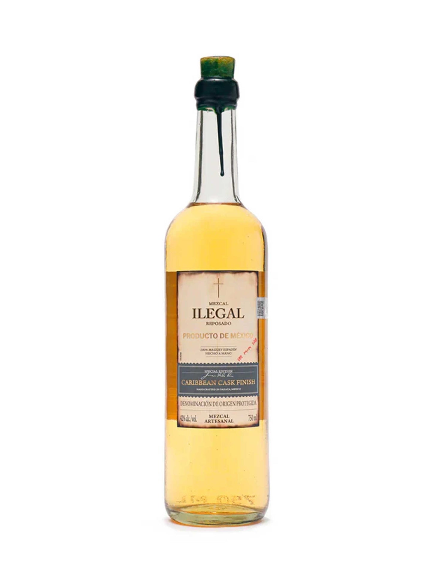 Ilegal Mezcal Reposado Caribbean Cask Finish 750mL