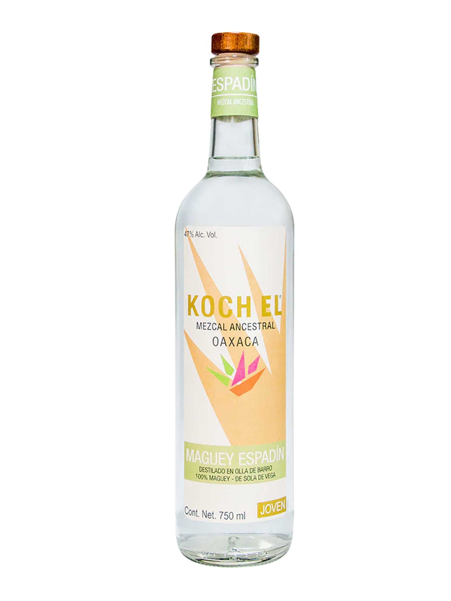 Koch Mezcal Artesanal Espadin Sola de Vega 750mL