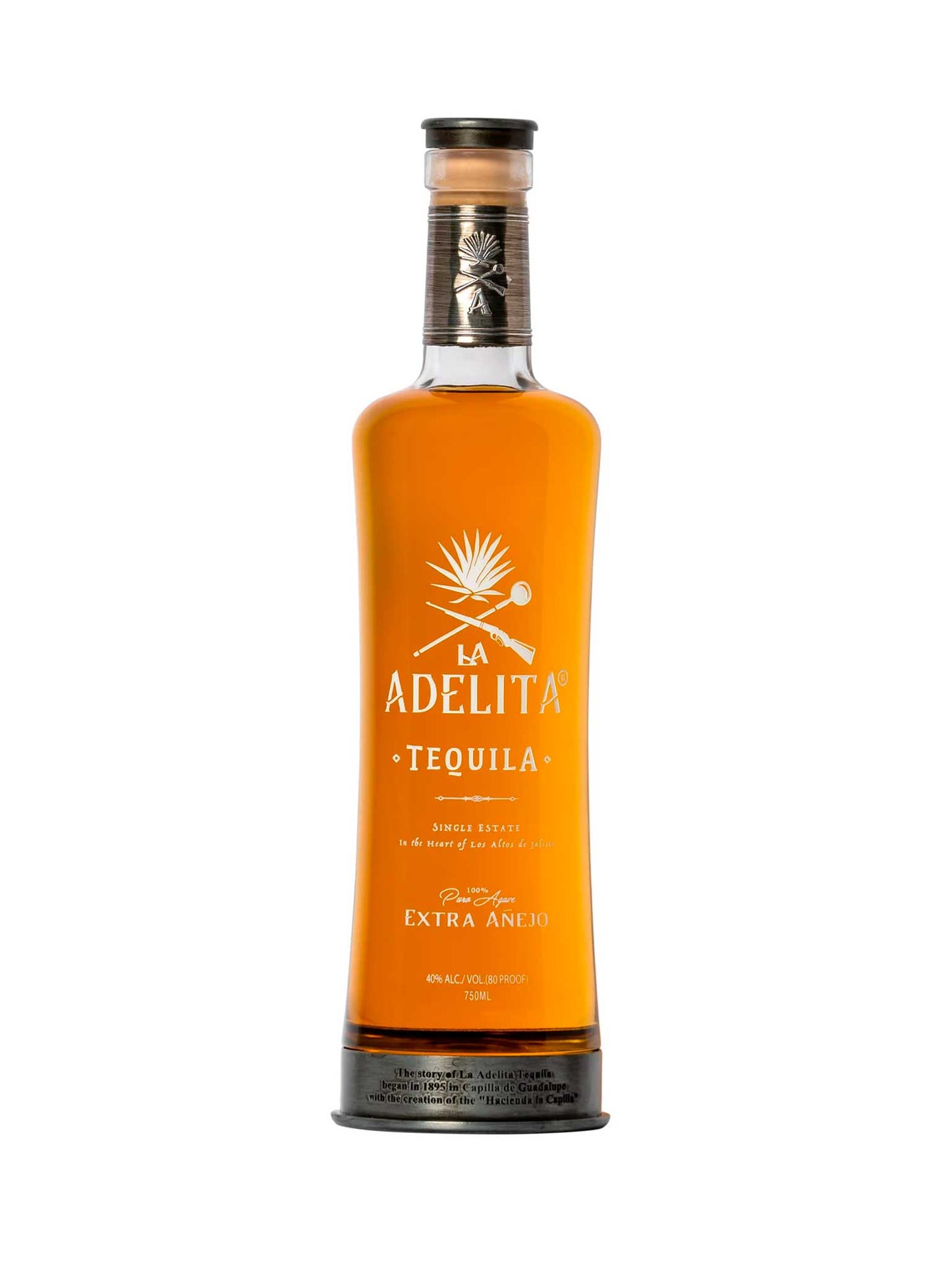 La Adelita Tequila Single Estate Extra Anejo 750mL