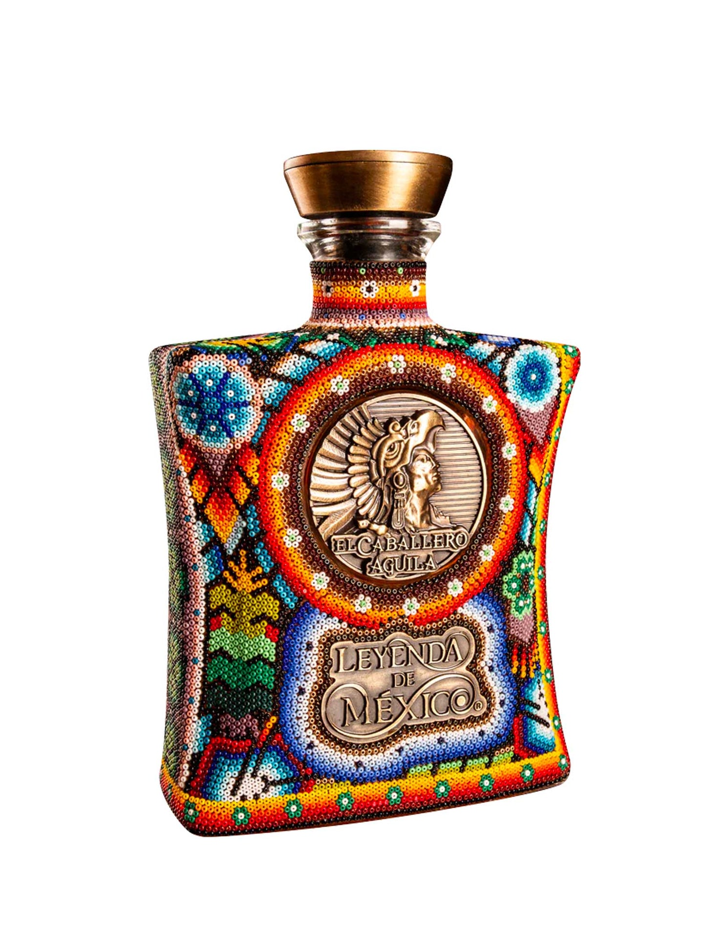 Leyenda de Mexico Tequila Extra Anejo Beaded Bottle 750mL