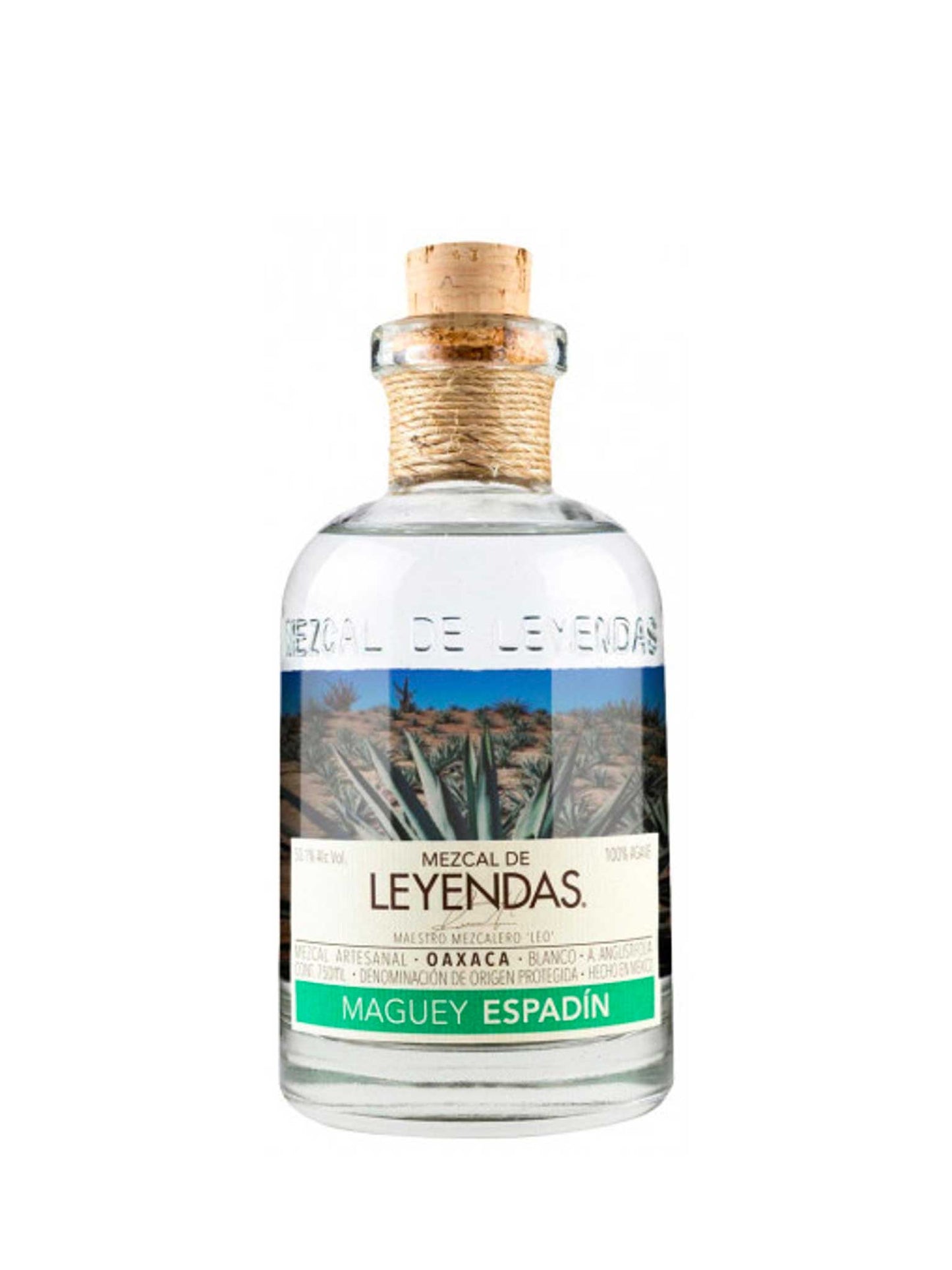 Mezcal de Leyendas Maguey Espadin Oaxaca 750mL