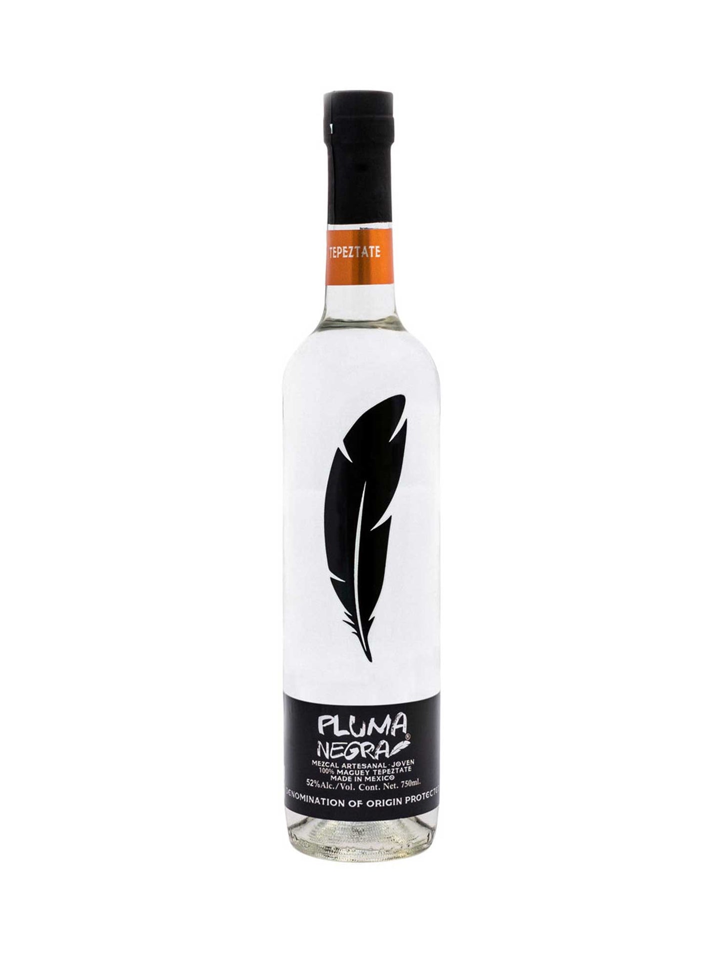 Pluma Negra Mezcal Tepeztate 35% ABV 750mL