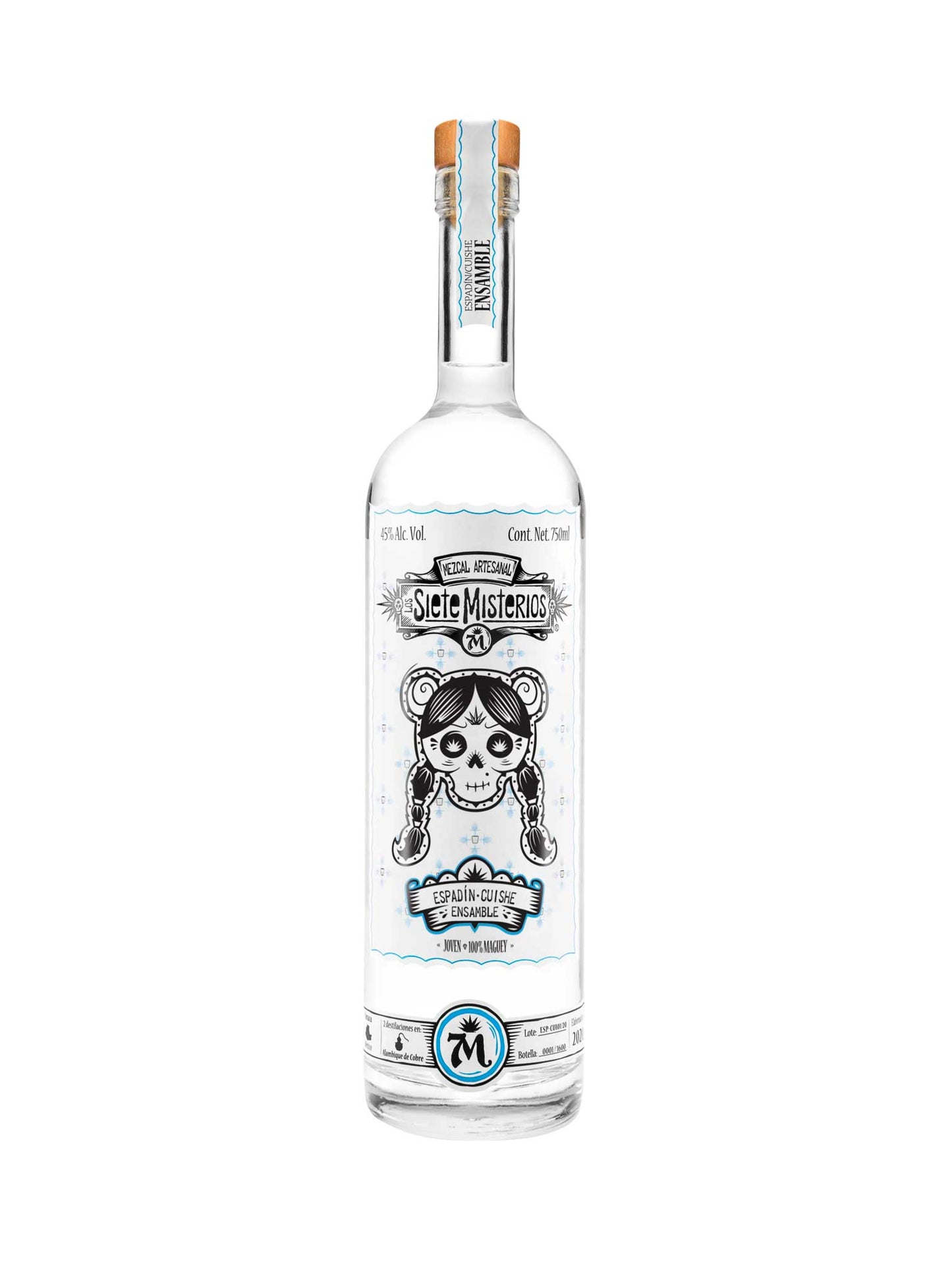 Siete Misterios Mezcal Espadin-Cuishe 750mL
