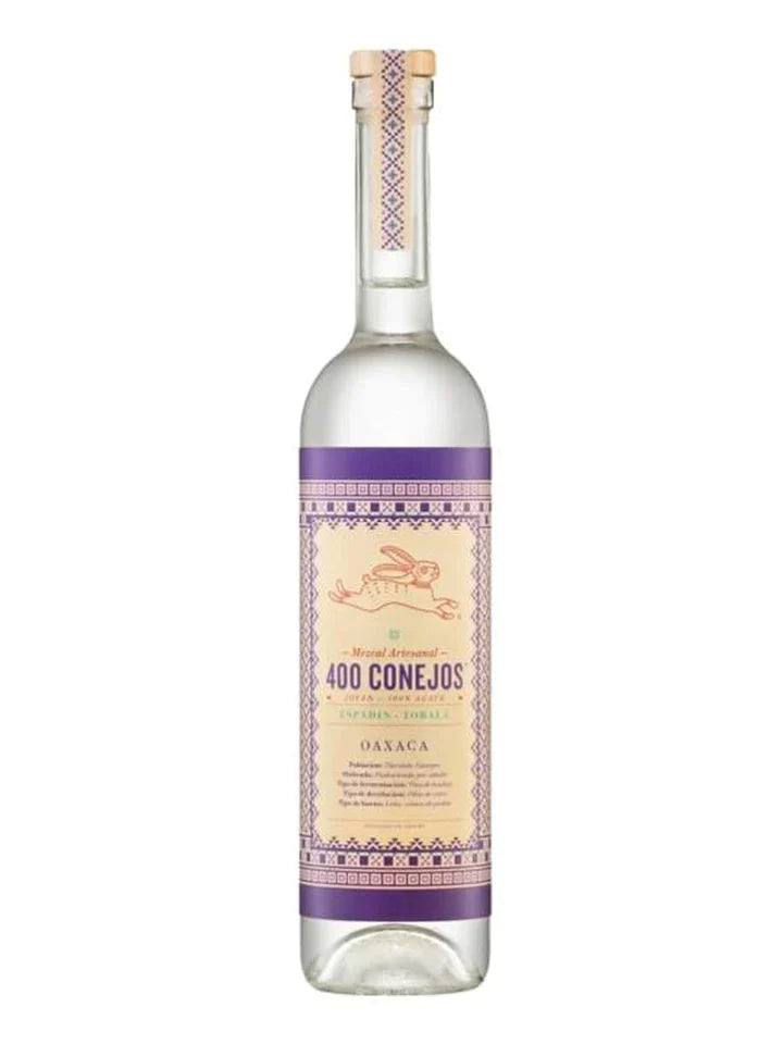 400 Conejos Mezcal Espadin-Cuishe Oaxaca 750mL