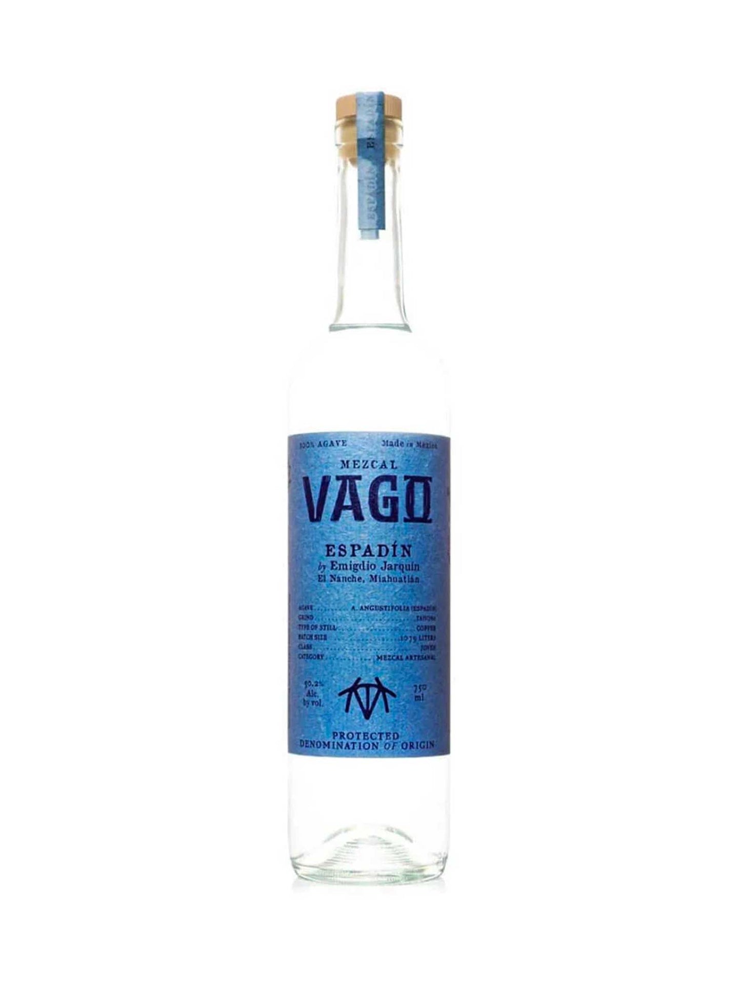 Vago Mezcal Artesenal Espadin Einigidio Jarquin 750mL