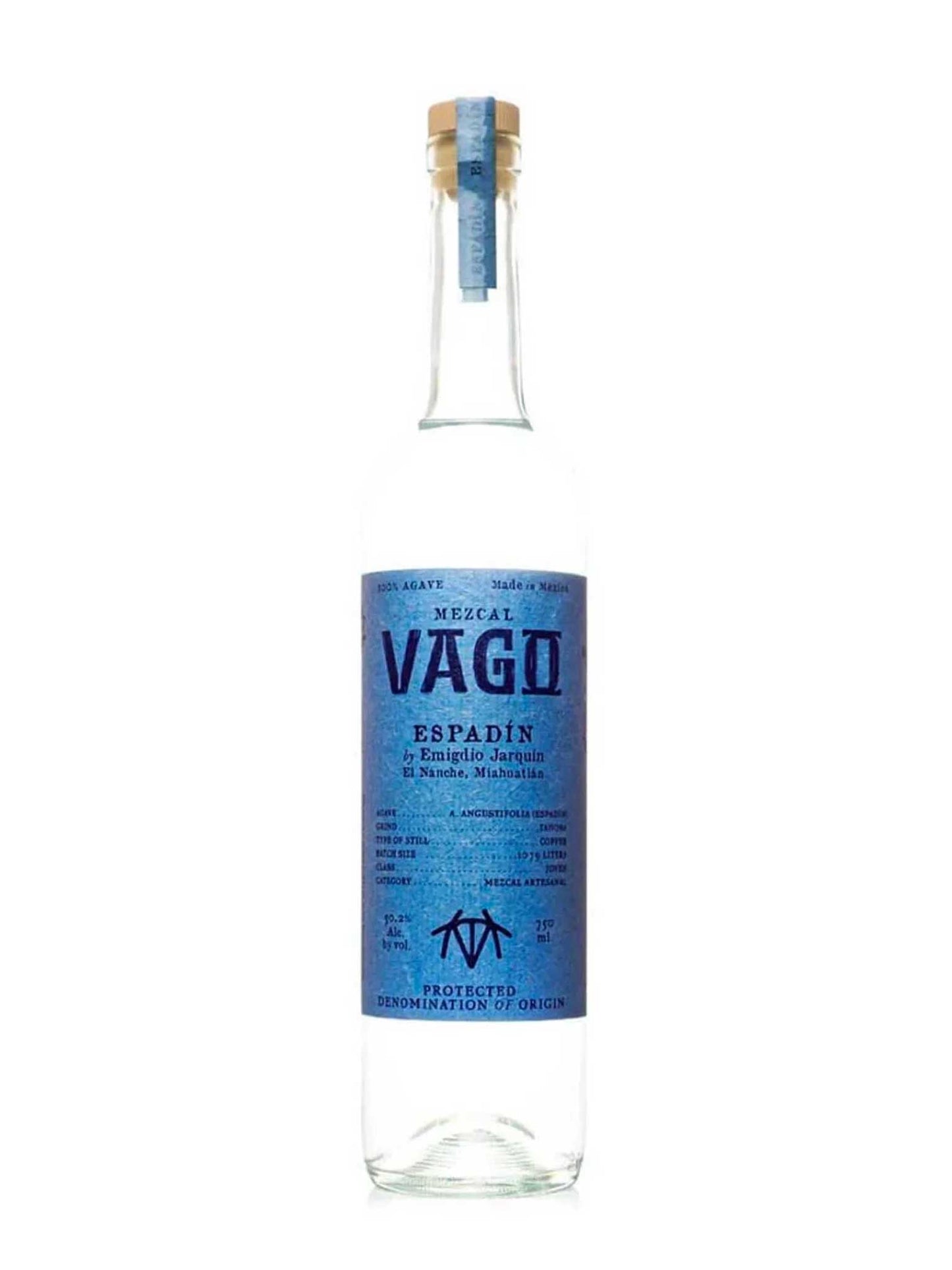 Vago Mezcal Artesenal Espadin Einigidio Jarquin 750mL