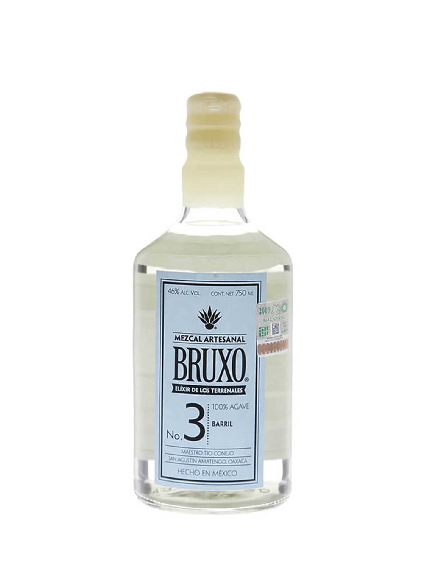 BRUXO Mezcal No.3 Barril Joven 750mL