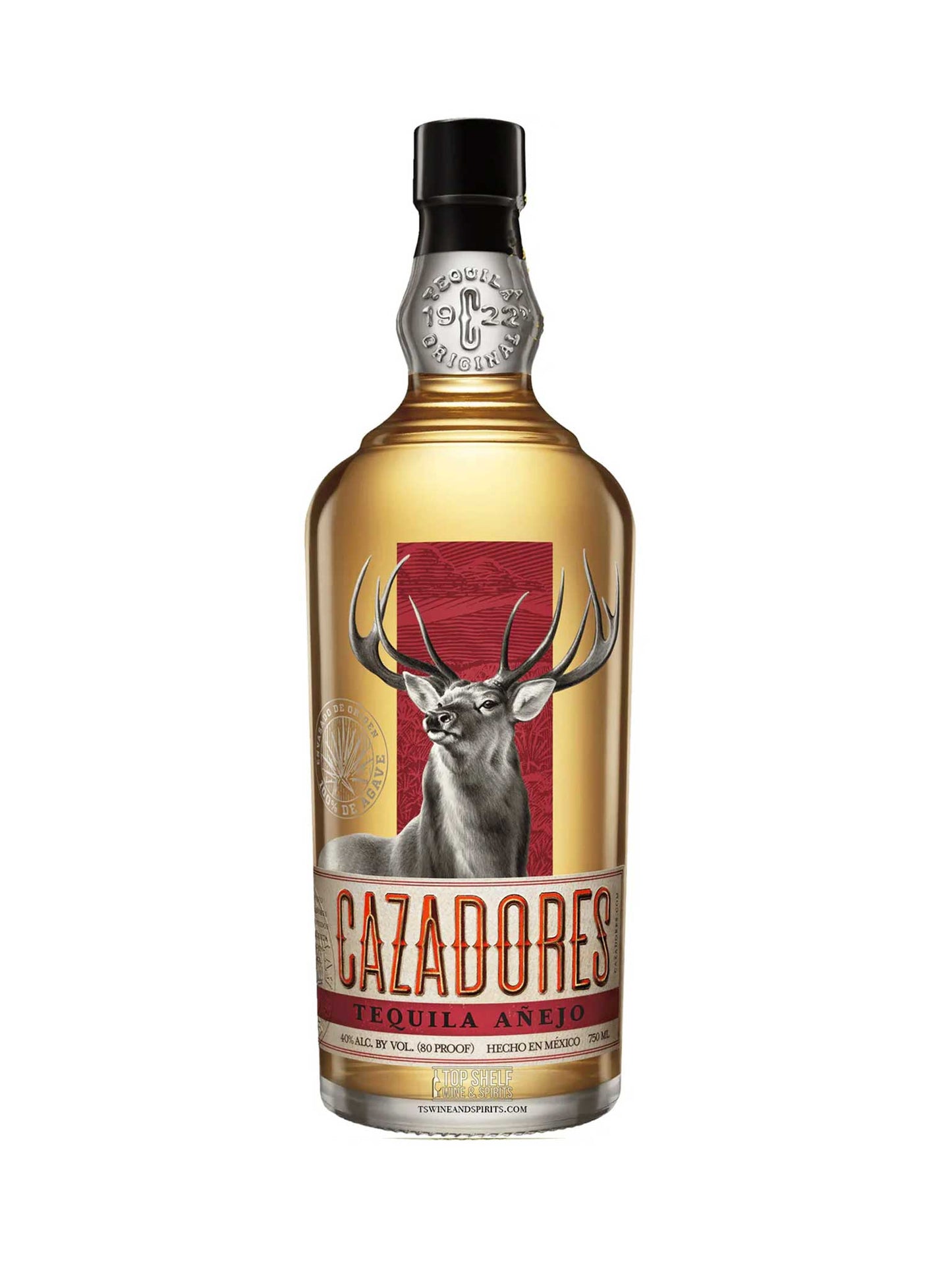 Cazadores Tequila Anejo 750mL
