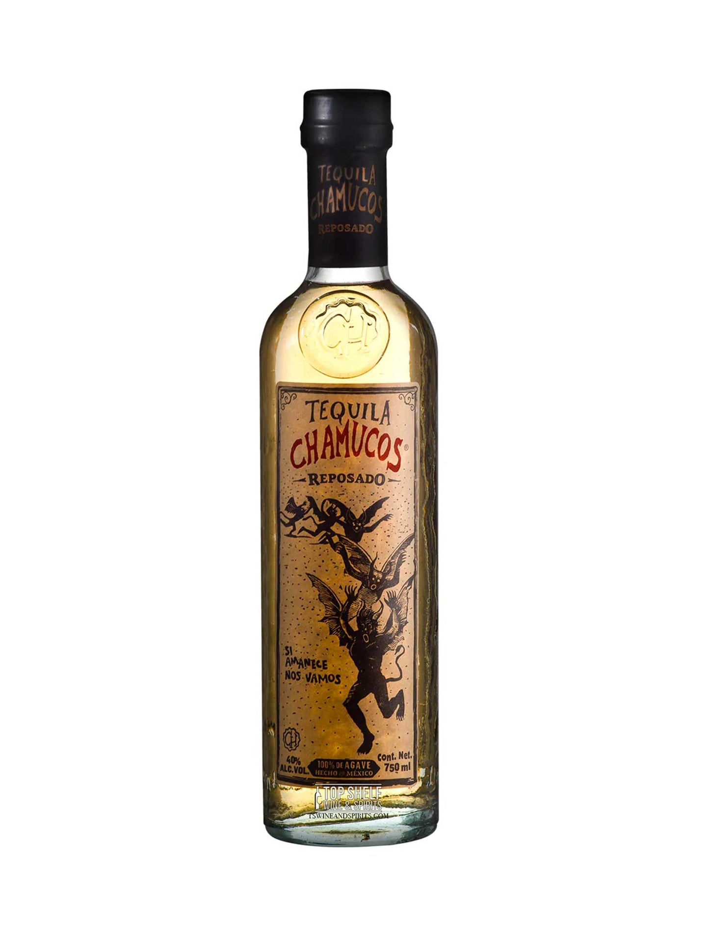 Chamucos Tequila Reposado 750mL