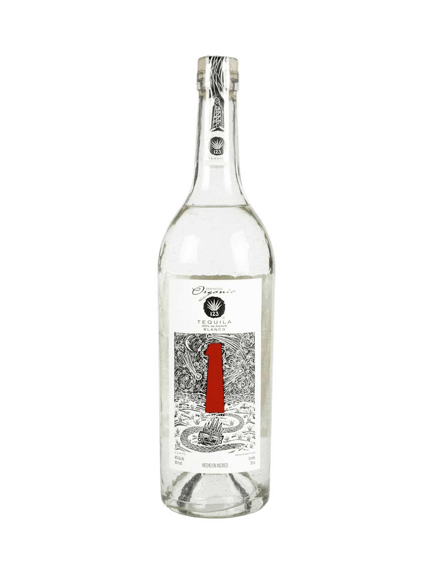 123 Organic Tequila #1 Blanco 750mL