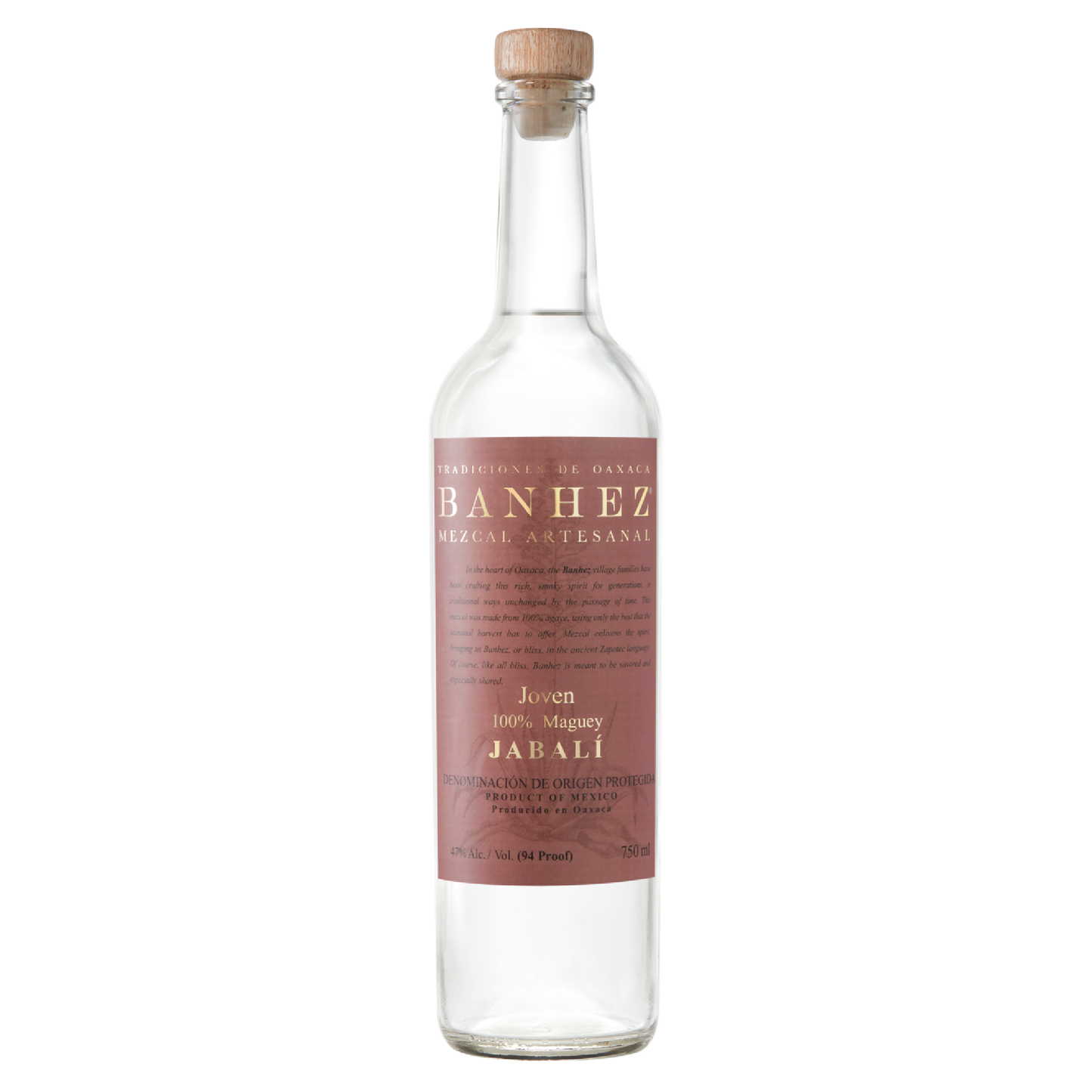 Banhez Mezcal Jabali 750mL