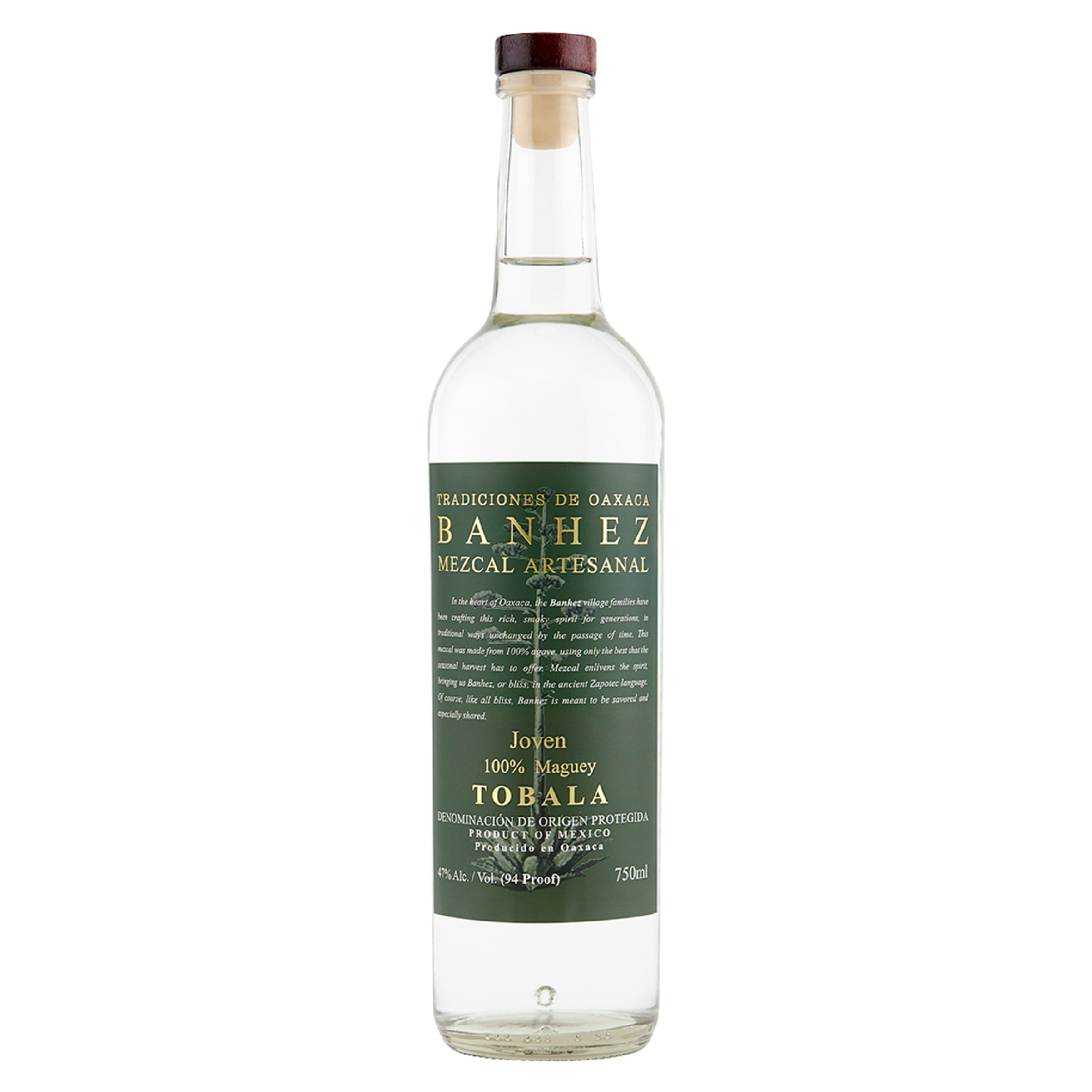 Banhez Mezcal Tobala 750mL