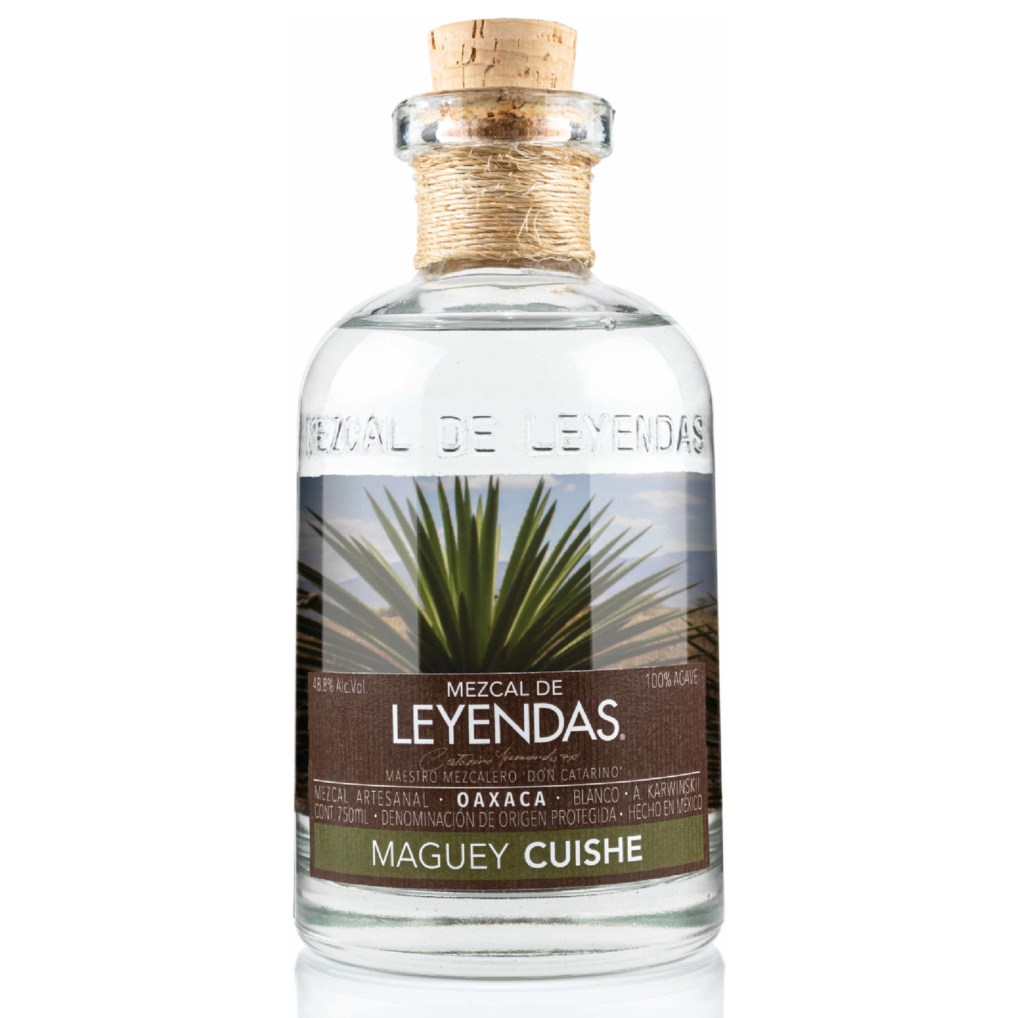 Mezcal De Leyendas Oaxaca Cuishe 750mL