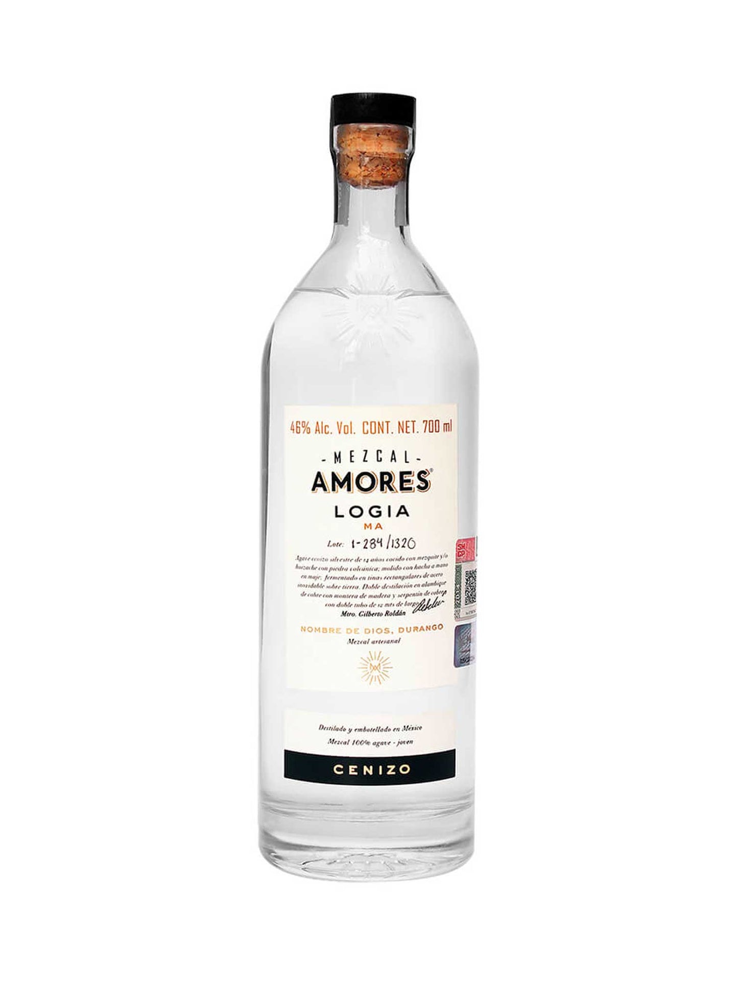 Amaras Mezcal Logia Cenizo 750mL