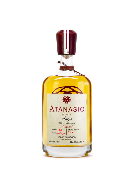 Atanasio Tequila Anejo 750mL