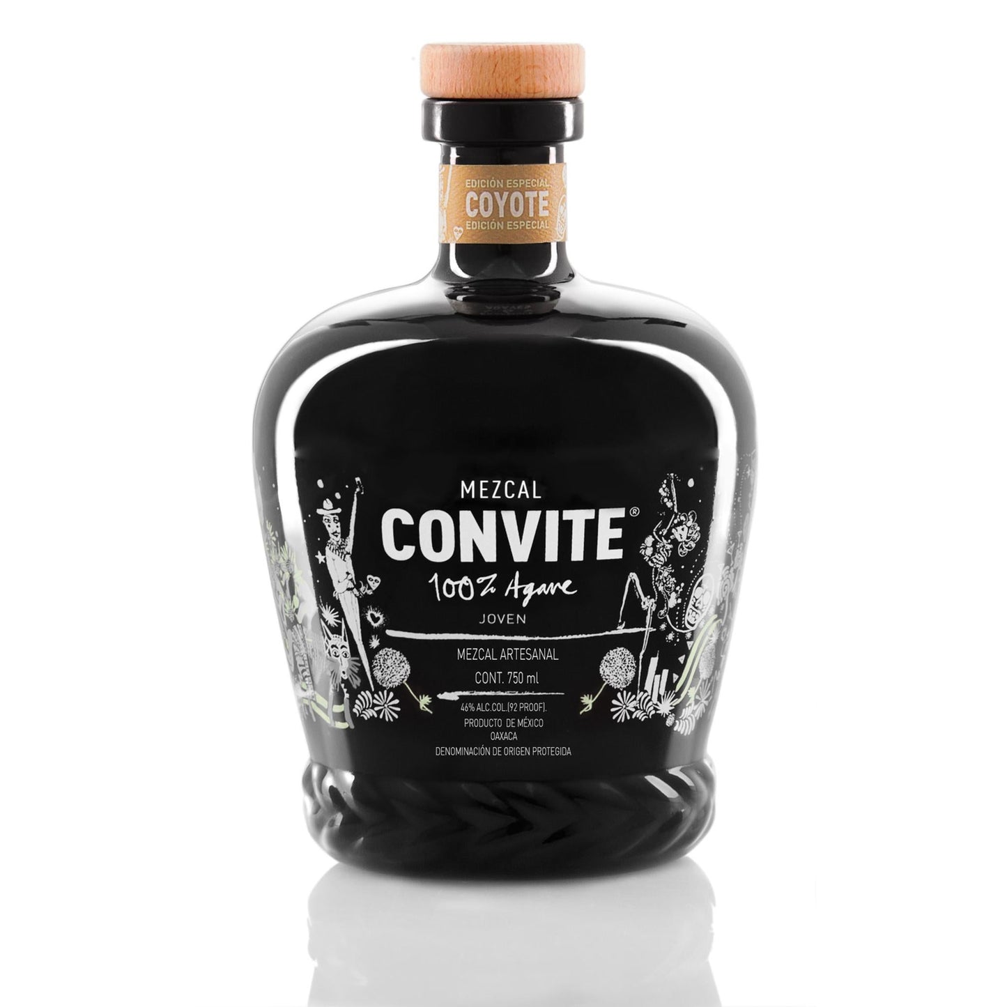 Convite Mezcal Artesanal Joven Coyote Edicion Especial | Mercado de Mezcal
