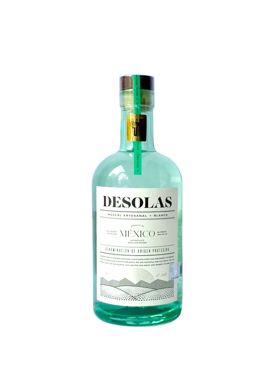 Desolas Mezcal Artesanal Blanco 750mL