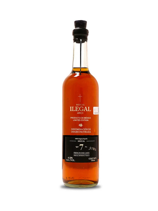 Ilegal Mezcal Limited Edition 7 Year French Oak Casks Anejo 750mL