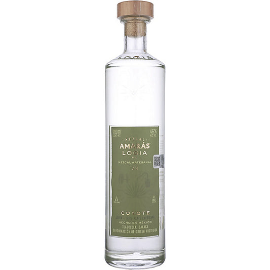 Amaras Mezcal Joven Logia Ma Mezcal Artesanal A2 Coyote 700mL