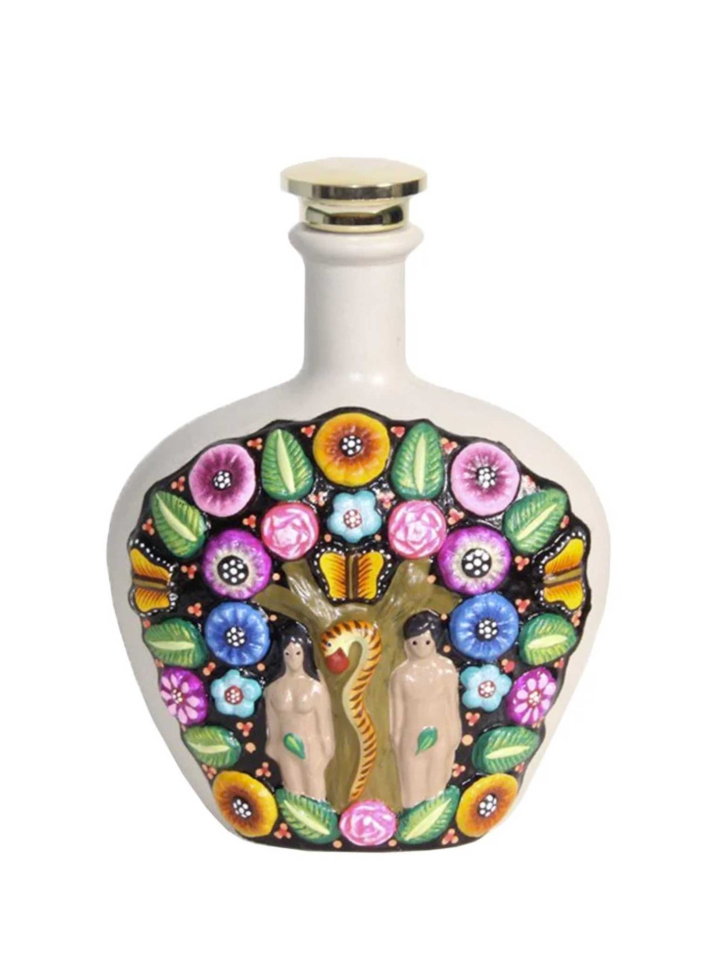 Riqueza Cultural Tequila Extra Anejo Ceramic Bottle 750mL