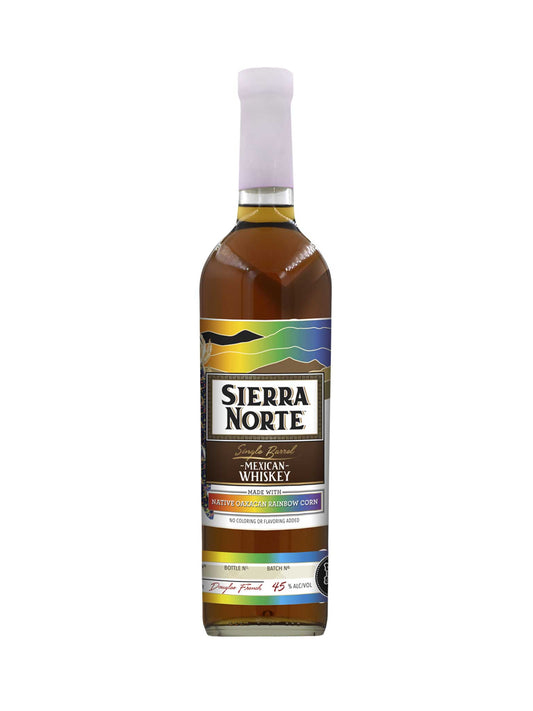 Sierra Norte Single Barrel Mexican Whiskey (Rainbow Label) 750mL