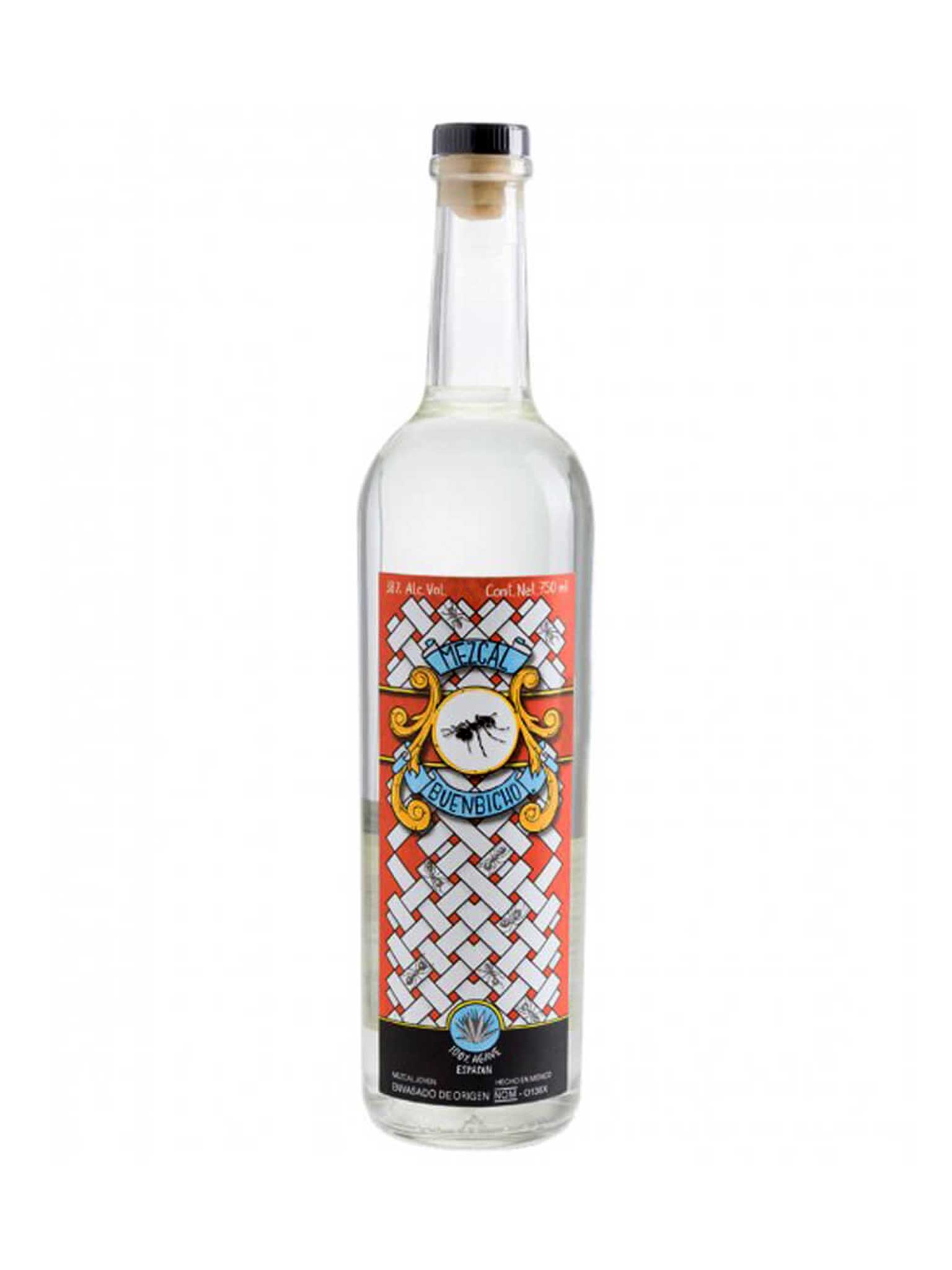 Buenbicho Espadin Joven Mezcal Artesanal 100% de Agave 750mL