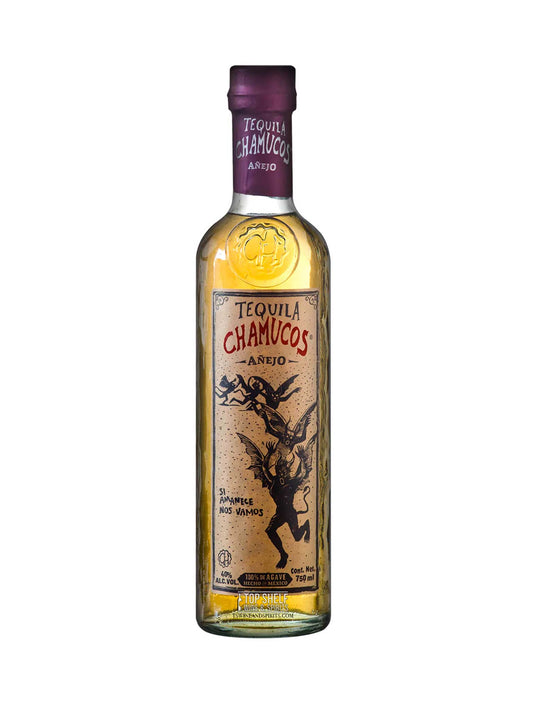 Chamucos Tequila Anejo 750mL