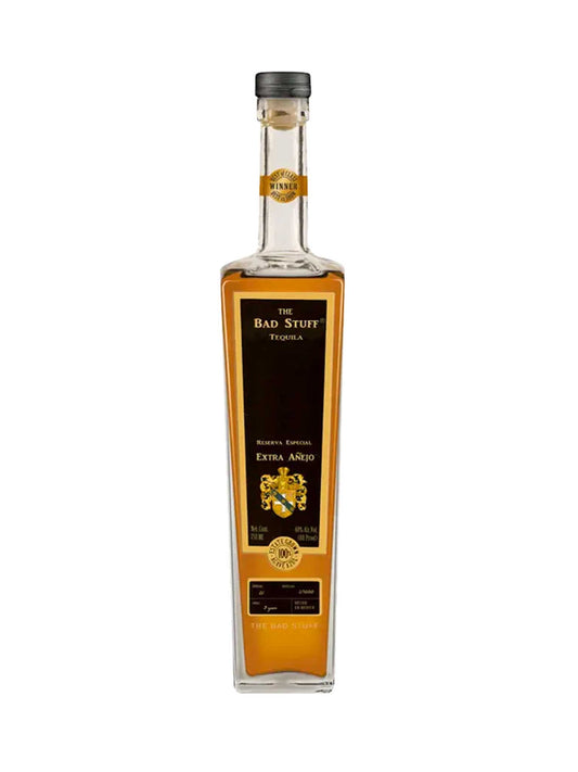 The Bad Stuff Reserva Especial Extra Anejo Tequila 750mL